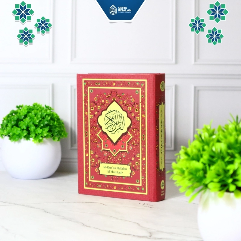 Product image Gema Risalah - Alquran Hafalan Al Mumtaz A6 15 x10cm QPP Premium Tahan 100 tahun Non Terjemah A6 MERAH