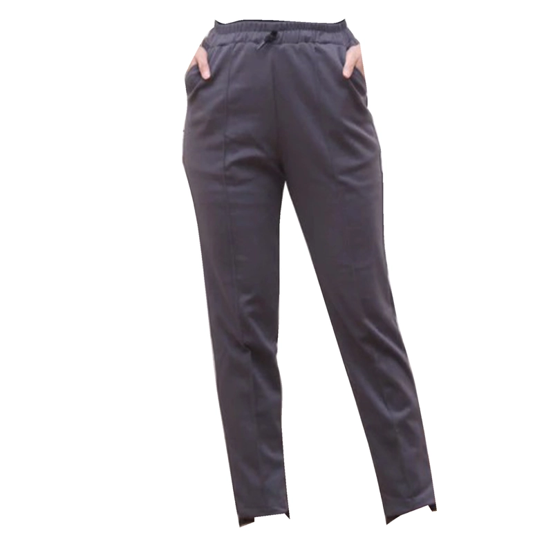 Product image Amha Collection - CELANA BAGGY PANTS WANITA SEMI FORMAL PARAGUAY CASUAL STANDAR ABU TUA