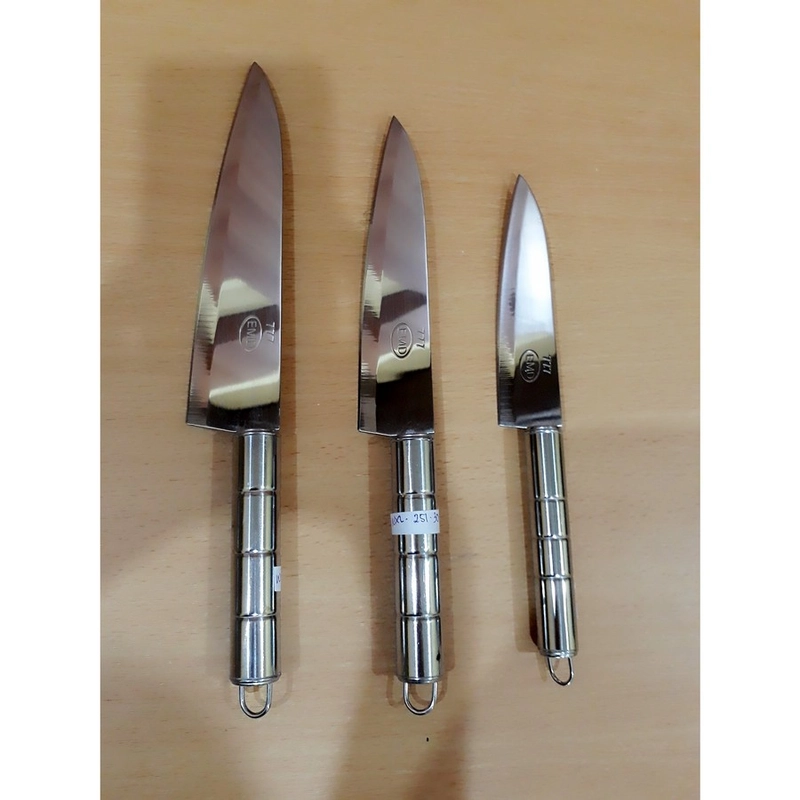 Product image Pisau Dapur Stainless Steel Serbaguna 5 Inch Silver