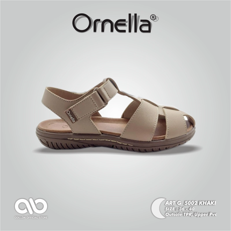 Product image Odillon - Ornella - G 5002 / Sepatu Sandal Wanita Casual 38 KHAKI