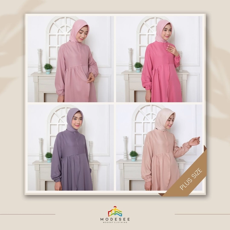 Product image Modesee - Mina Jazzy Plus Size 1X Dusty Pink