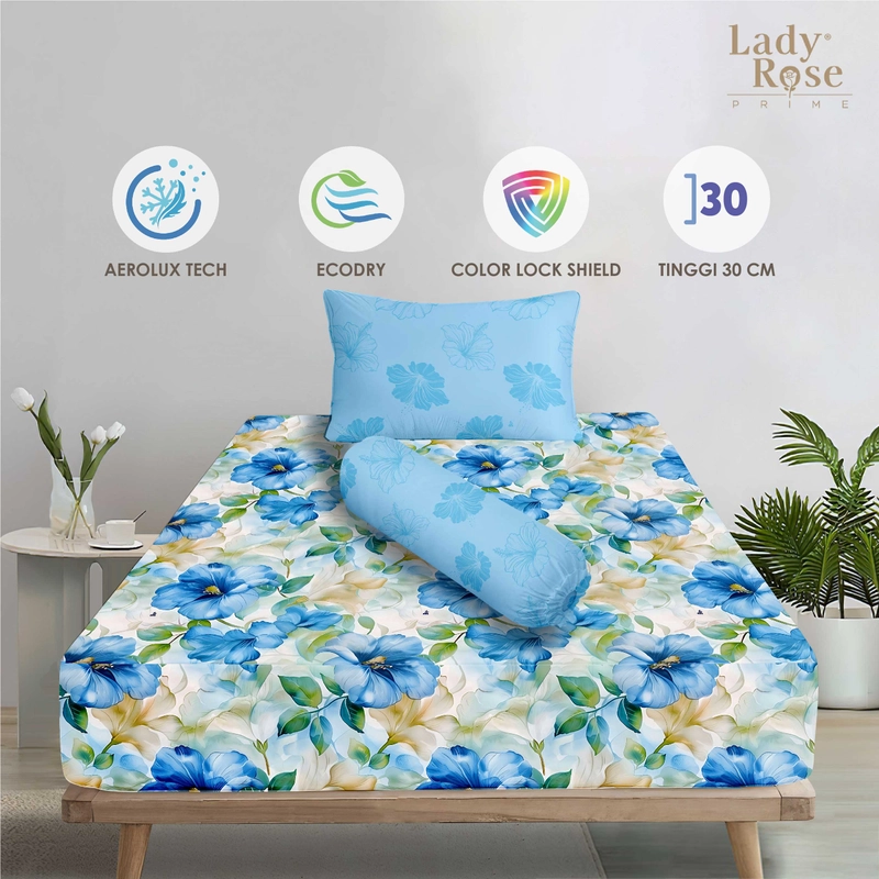 Product image LADY ROSE OFFICIAL - Lady Rose Prime - Bed Cover Nayara 120x200x30 Single Fitted