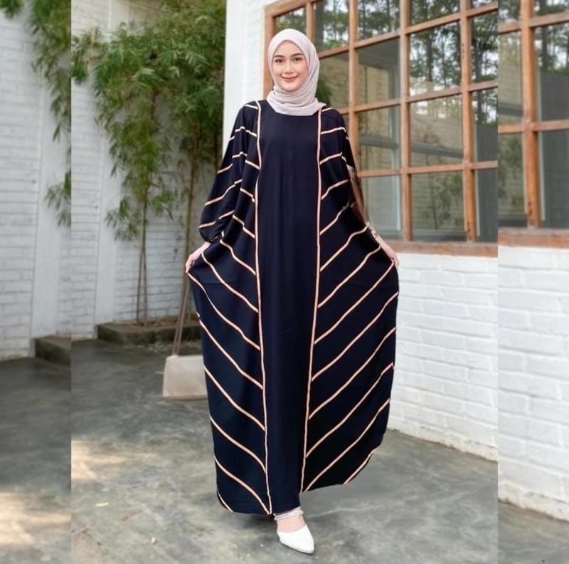 Product image Batik Ayodha - KAFTAN LULA ALLSIZE JUMBO Allsize Hitam