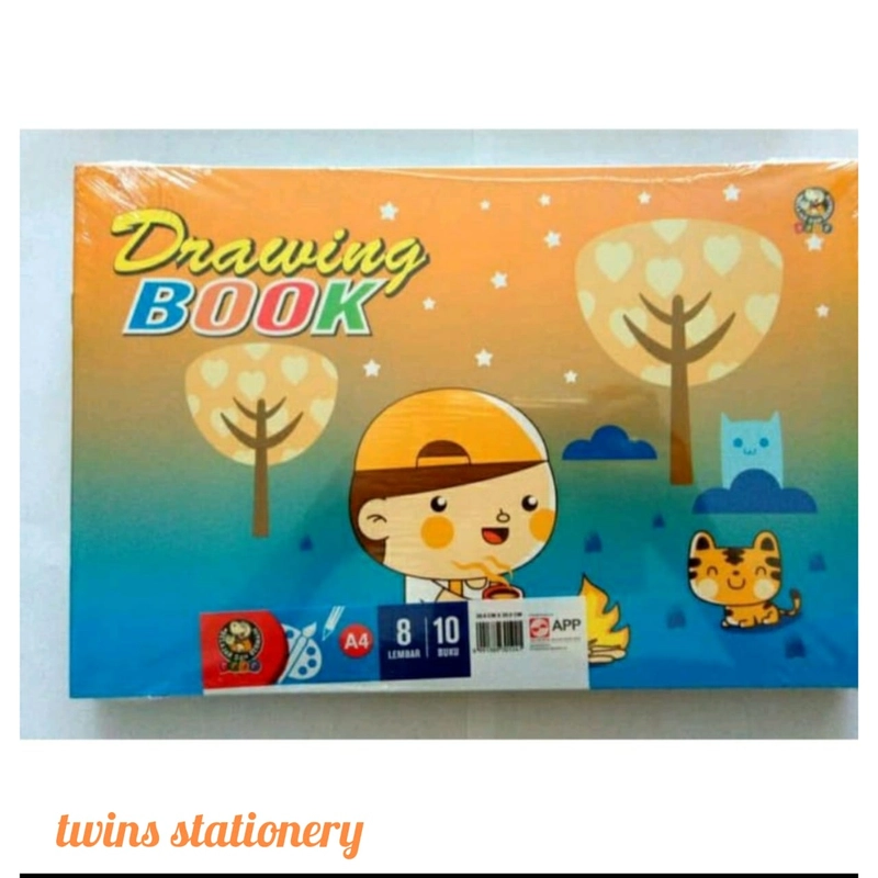 Product image Buku gambar Dodo A4 - 8 Lembar satuan random