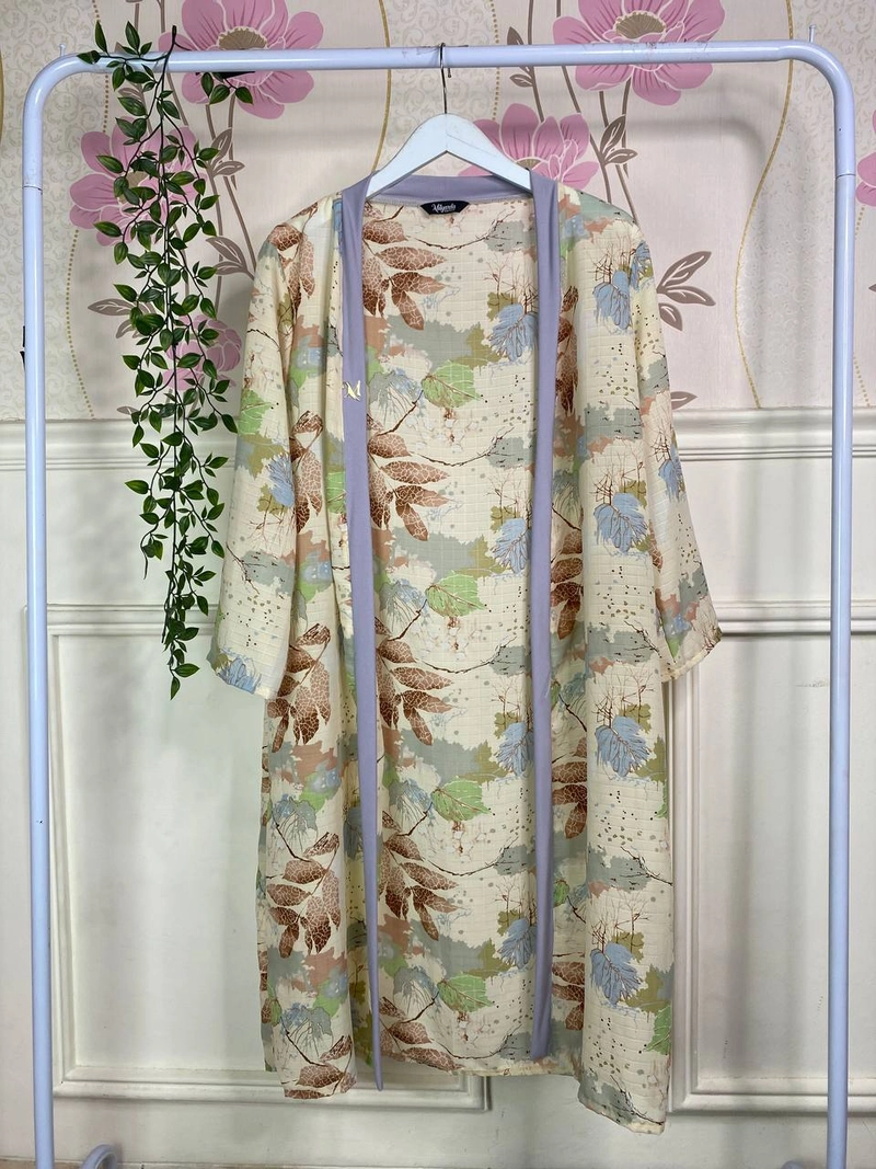 Product image Milyarda Hijab - Long Outter Motif Zilora Bahan Akira Dobby Premium - Allsize Allsize fit to L coksu
