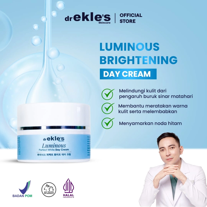 Product image Dr Ekles Skincare - Dr Ekles Skincare - dr ekles skincare Luminous Series 250gr Biru