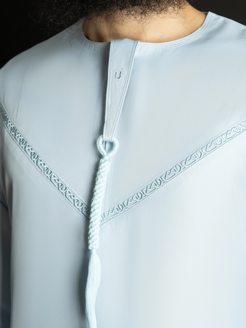 Product image Local Project - Al-Ameer Sky Blue - Jubah Pria Dewasa Gamis Lengan Panjang S Blue