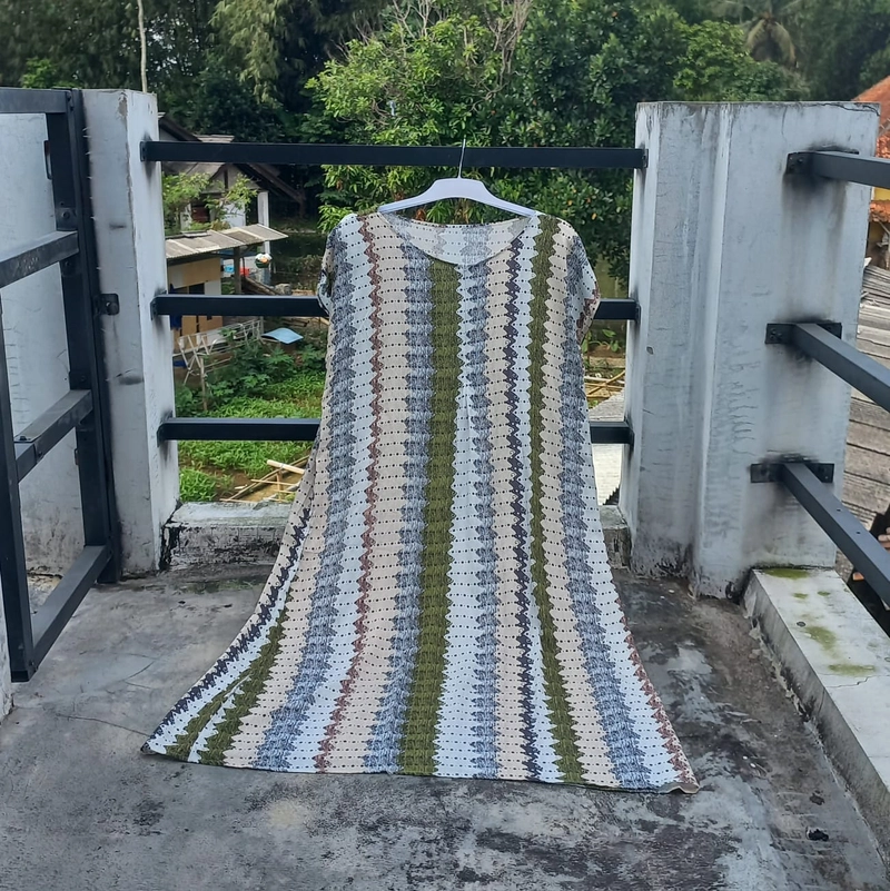 Product image ALMIRA STORE - Daster Rayon Motif All size Motif 5