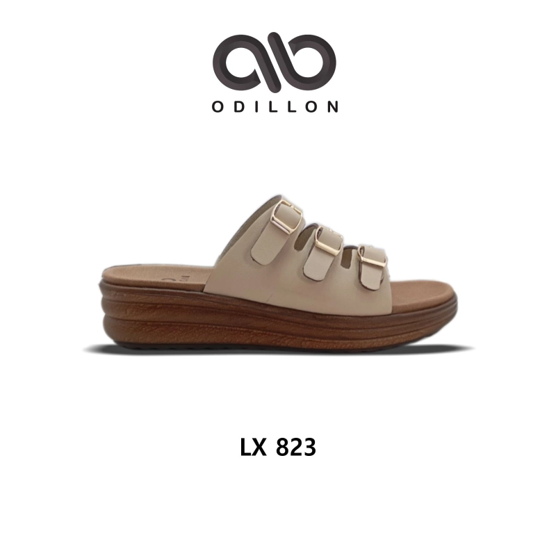 Product image Odillon - LX 823 / Sandal Slip On Wanita 36 Khaki