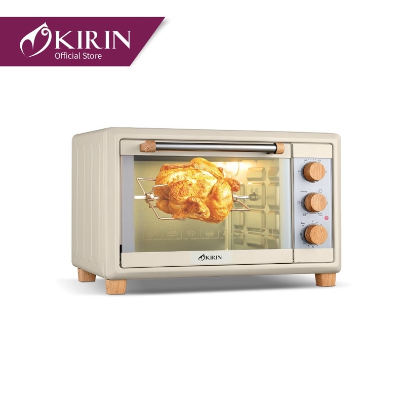 Product image Kirin KBO200RAB Oven Listrik Low Watt Kapasitas 20L Dengan Rotisseri Type KBO20RAB