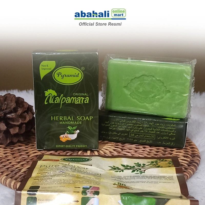 Product image Abahali Mart - Sabun Pyramid Nalpamara Original Sabun Nalpamara India Asli 1 pcs pyramid nalpamara