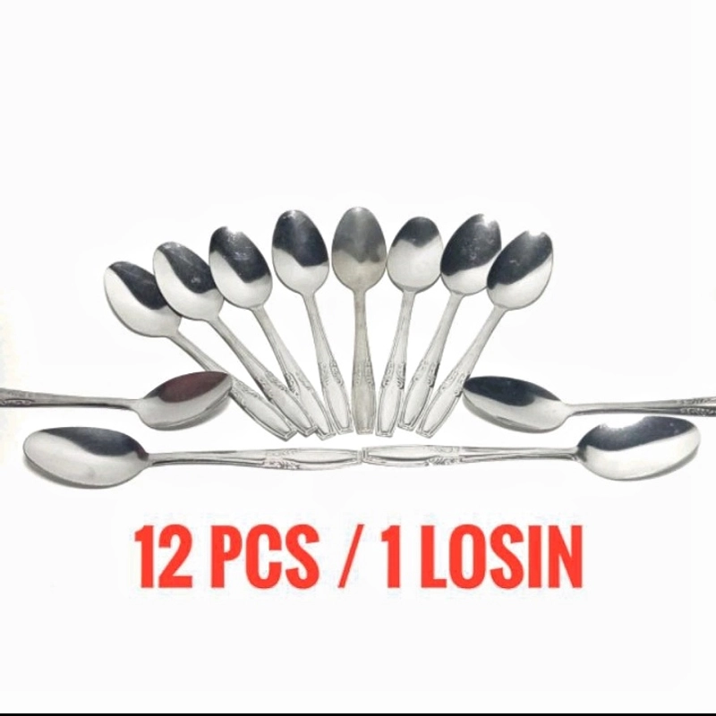 Product image ( Buy 2 Get 1) Toko Mawar - Sendok Makan Stainless 500 Gr Silver