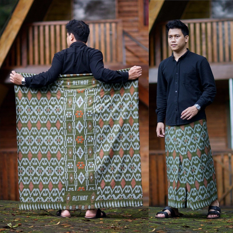 Product image Kois Batik - NEW ARRIVAL SARUNG DEWASA SARUNG GOYOR motif oscar Sarung dewasa Oliv