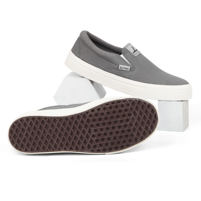 Product image ALZ PRO 9107 Mocca Sepatu Kanvas Slip On 37 Mocca