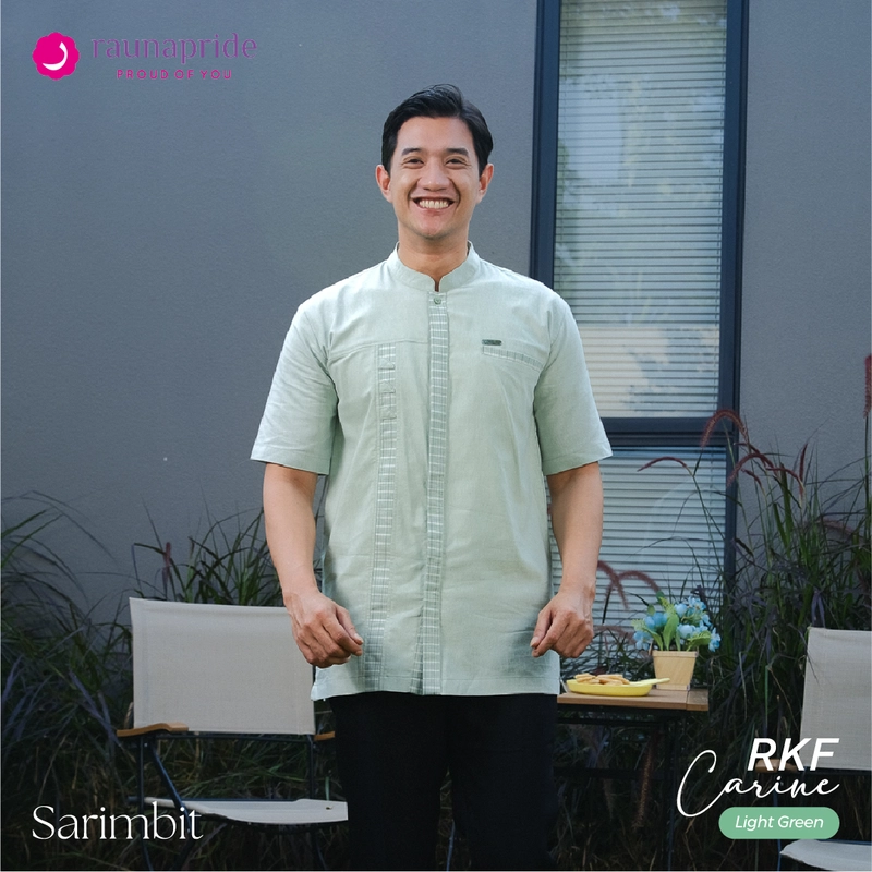 Product image RAUNAPRIDE OFFICIAL - RAUNAPRIDE OFFICIAL - SARIMBIT CARINE - LIGHT GREEN S KOKO DEWASA