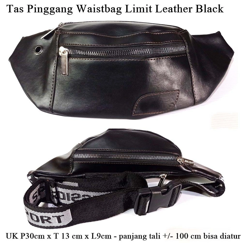 Product image Sport Bag Pinggang Waistbag Professional Limit Leather Medium Black
