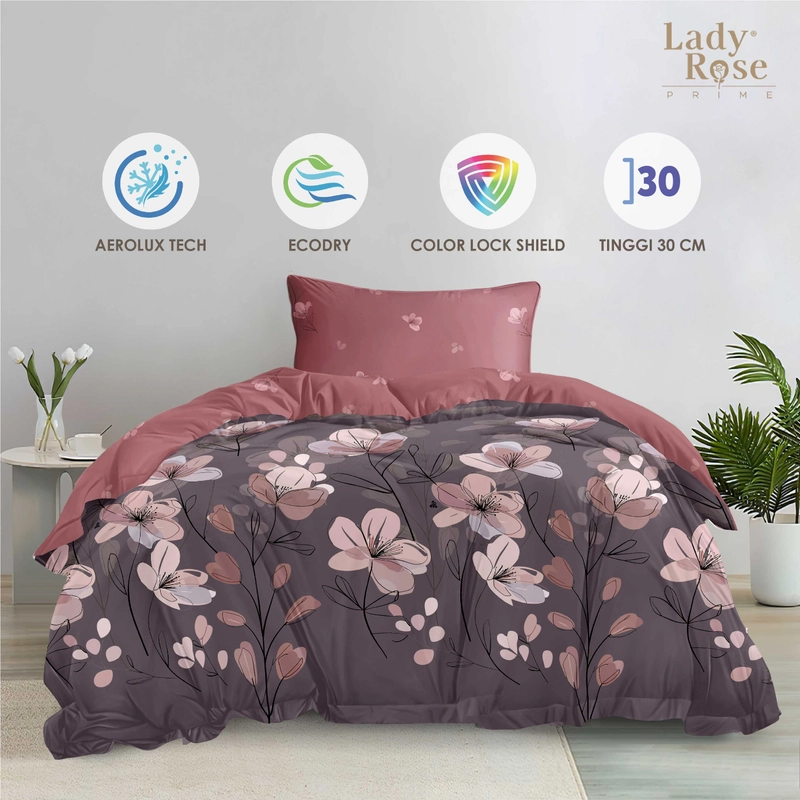Product image LADY ROSE OFFICIAL - Lady Rose Prime - Bed Cover Rifera 120x200x30 Single Fitted