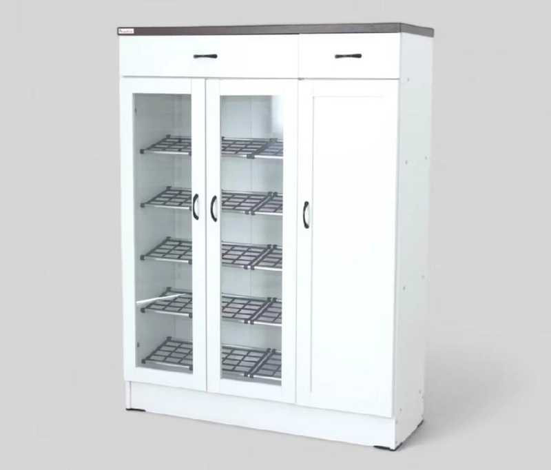 Product image Rizki Electronics - Rak Sepatu dan Sandal 7030 3 pintu putih
