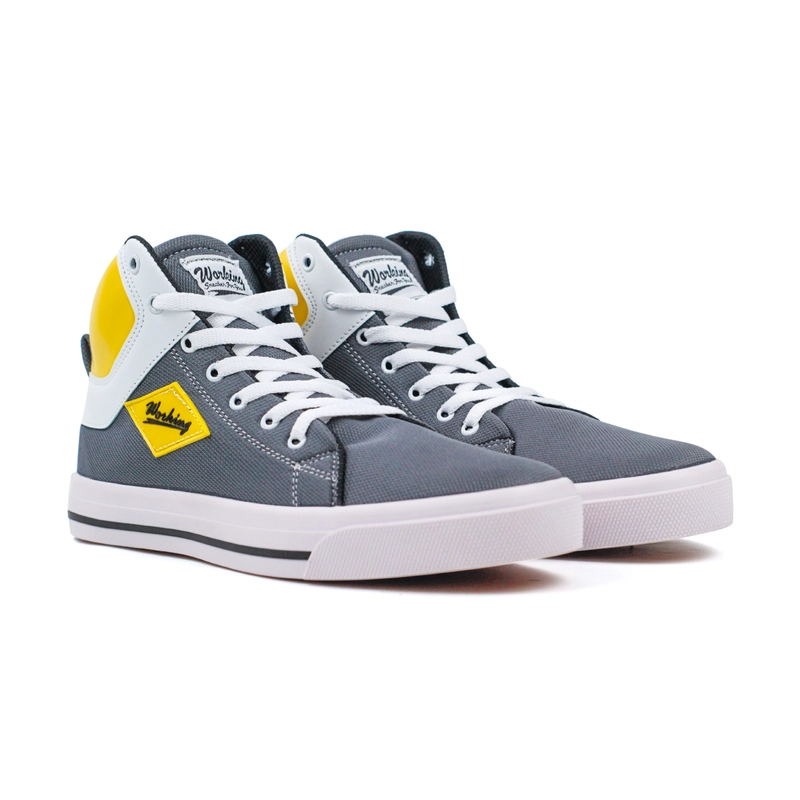 Product image Working Shoes - NEW ARRIVAL SEPATU FASHION BOOTS SNEAKERS PRIA WORKING CASUAL S-05 STYLES 39 Abu