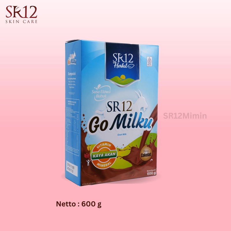 Product image SR12 Gomilku Susu Kambing Etawa Pelancar ASI 200gr Coklat