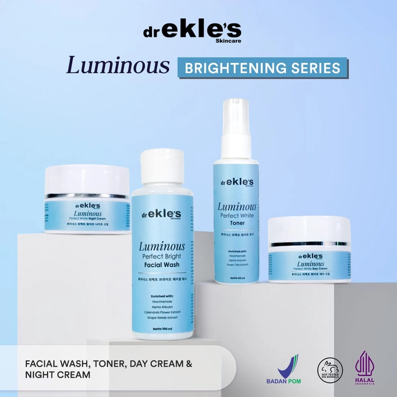 Product image Dr Ekles Skincare - Dr Ekles Skincare - dr ekles skincare Luminous Series 250gr Biru