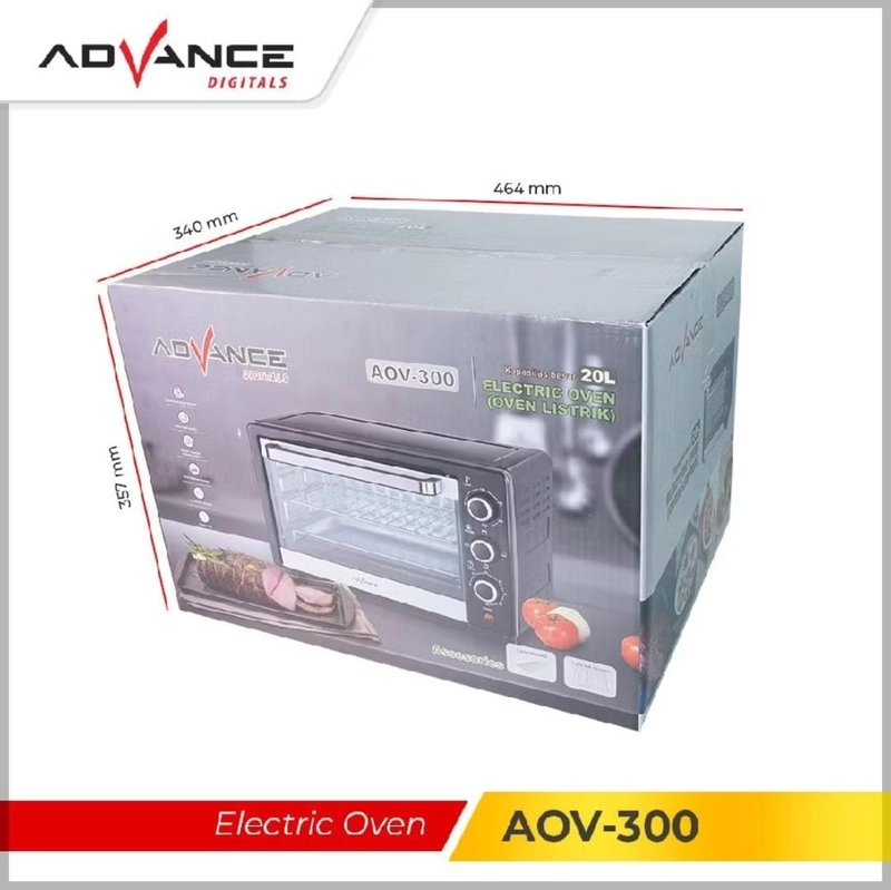 Product image Rizki Electronics - Advance Electric Oven AOV-300 Multifungsi 20 LITER JAWA