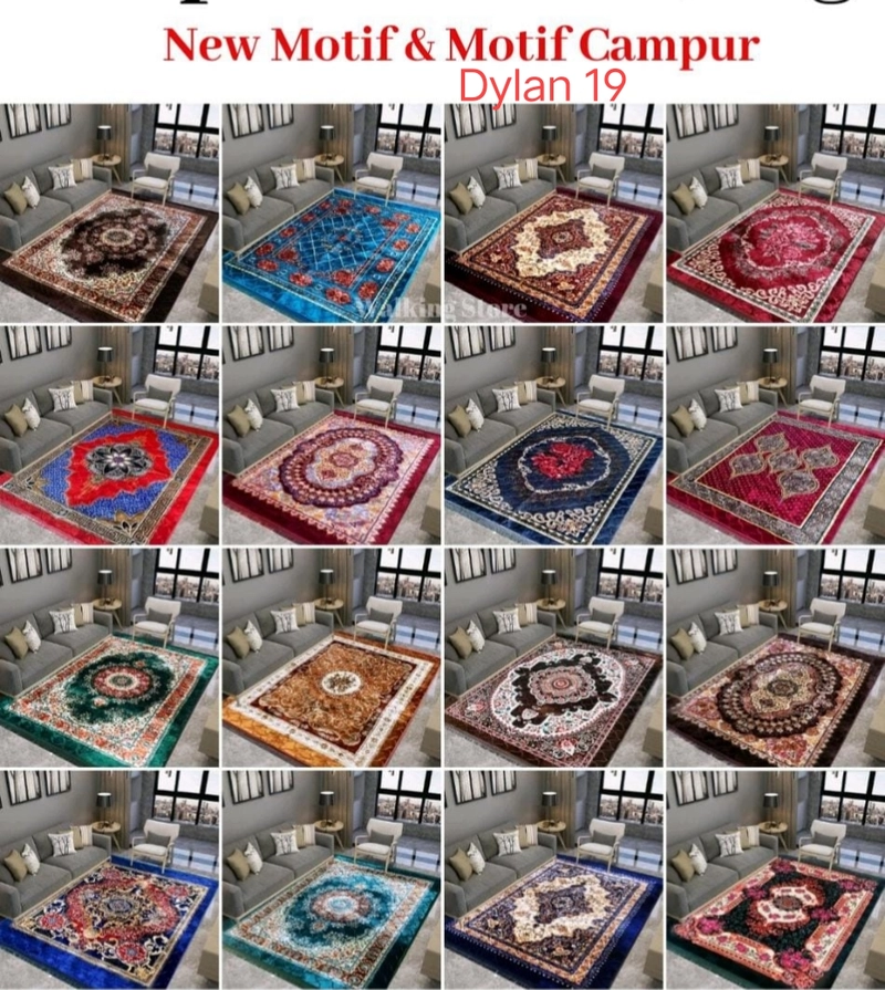 Product image Dylan 19 [TA] - Karpet Lantai Turki 200x300 - Random 200x300 Random