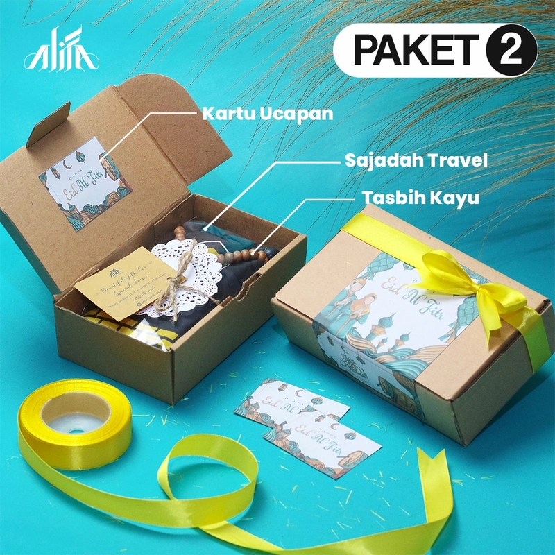 Product image Alifa - HAMPERS EKSKLUSIF PAKET 2 120g R2 Oleh-Oleh Haji