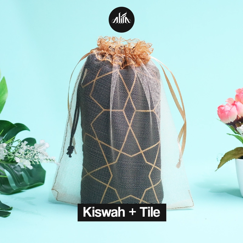 Product image Alifa Sajadah Shop - Sajadah Travel Kiswah Free Tile 80 gr Tile