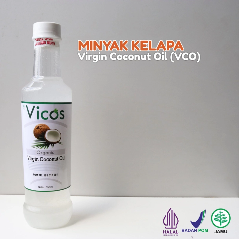 Product image Elhafidz Herbal - Vicos minyak vco minyak kelapa original-virgin coconut oil 60 ml VCO