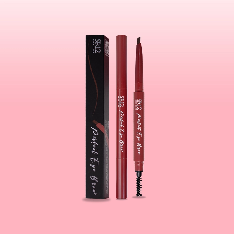 Product image SR12 Jawa Barat - SR12 Eyebrow Warna Dark Brown Dilengkapi Spoolie Brush Hasil Natural Tahan Lama 0.35 g eyebrow