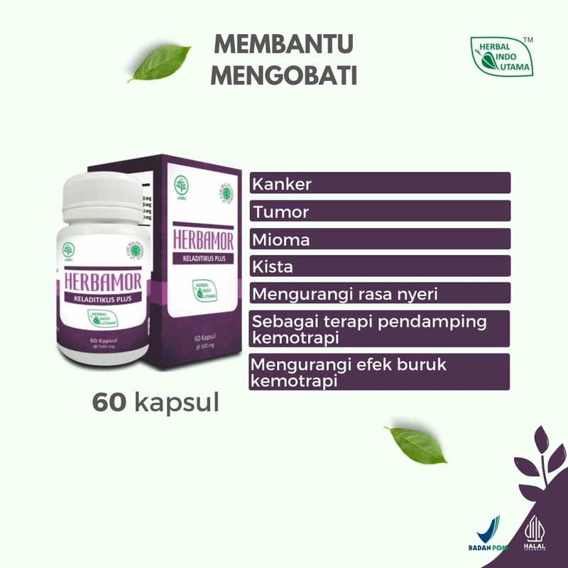 Product image Herbal Indo Utama - Paket Terapi Herbal Tumor Herbal Indo Utama 50 gr Tidak ada