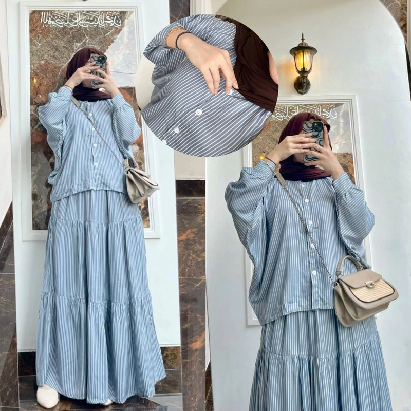 Product image Khisna collection - Set betwing salur kekinian Allsize Salur1