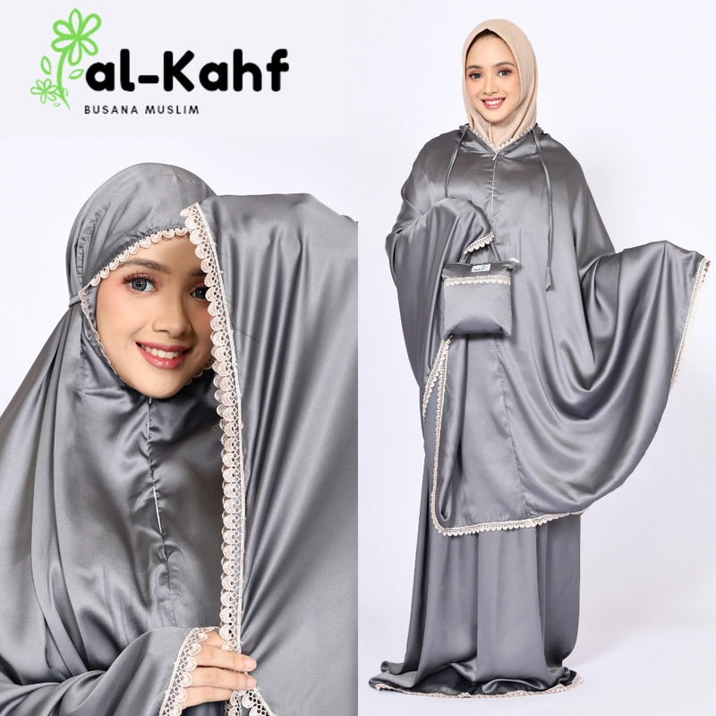 Product image Mukena Dewasa 2in1 Armani Silk Polos ALL SIZE MAS001
