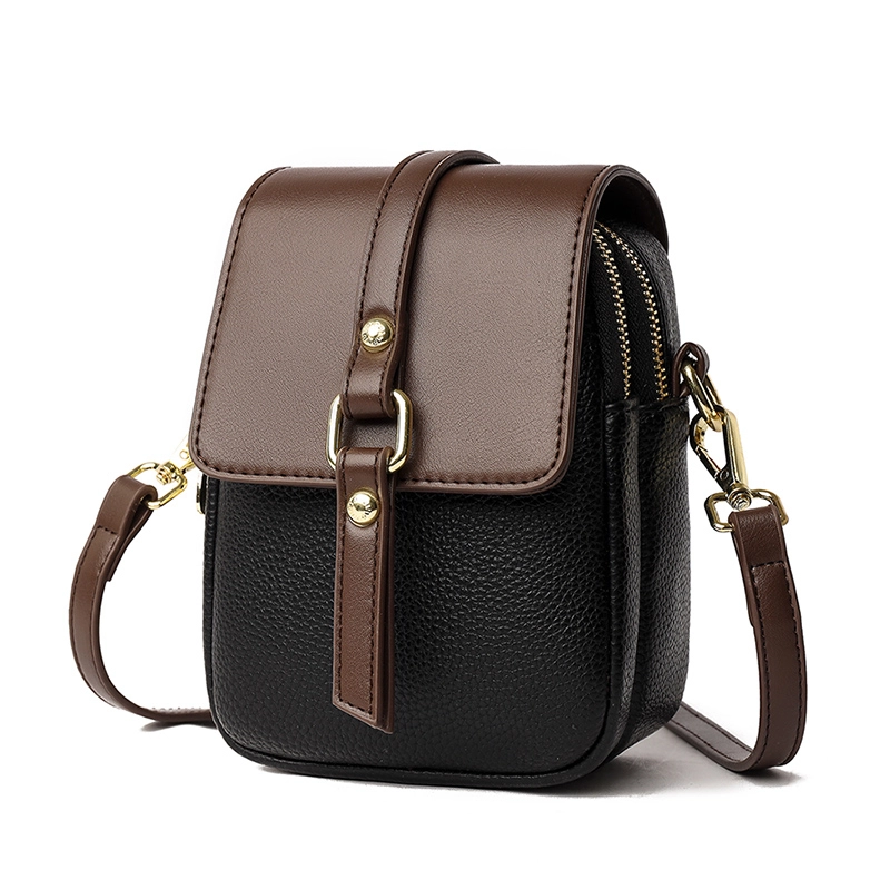 Product image CBL - Tas Selempang Wanita Sling Bag Luka Pocket CBLB74LUKA Small Hitam Kombinasi