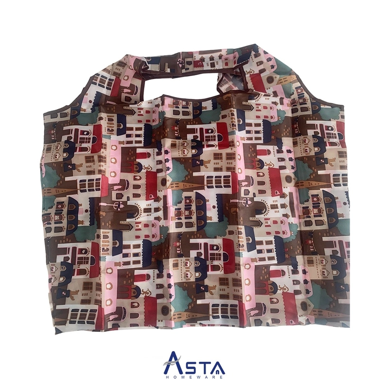 Product image Asta Homeware Official - Asta Tas Belanja Lipat Besar Jumbo Shopping Bag Tahan Air 42 x 58 cm Motif Random