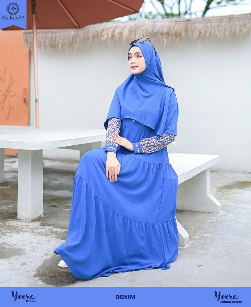 Product image Arrikza - ARRIKZA - YOORA DRESS BY ARRIKZA XS DENIM