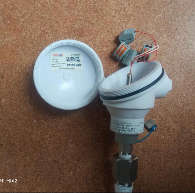 Product image Sparepart Industri - TE25 Acez Sensing High Accuracy Sensor RTD PT100 Accuracy 003C TE 25 500 gram Baru