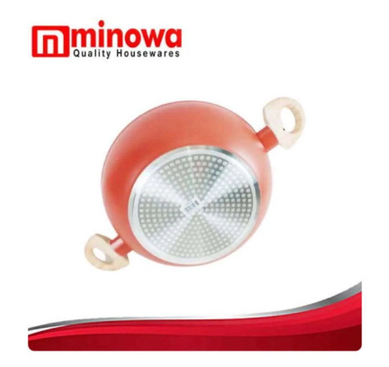 Product image UTAMAMEGA - Minowa/ Yoshikawa Panci / Wajan / Teflon Marble 30 cm Anti Lengket Type 30CM