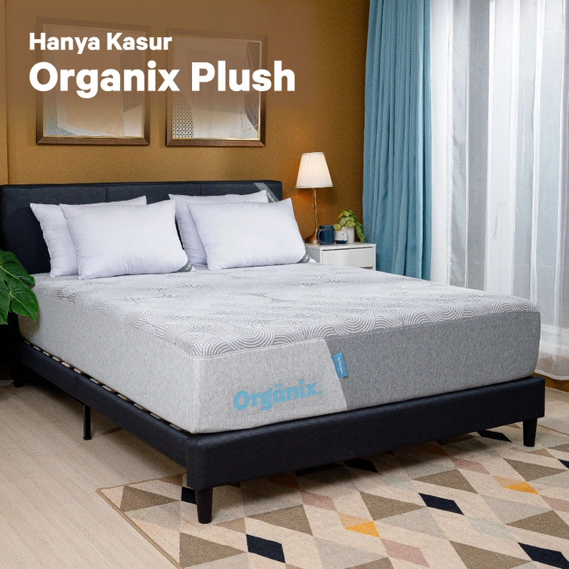 Product image IntheBox - Kasur Latex Organix Plush Free Bantal & Mattress Protector F388OP-2P1P-160NTR 90 x 200 cm Kasur Latex