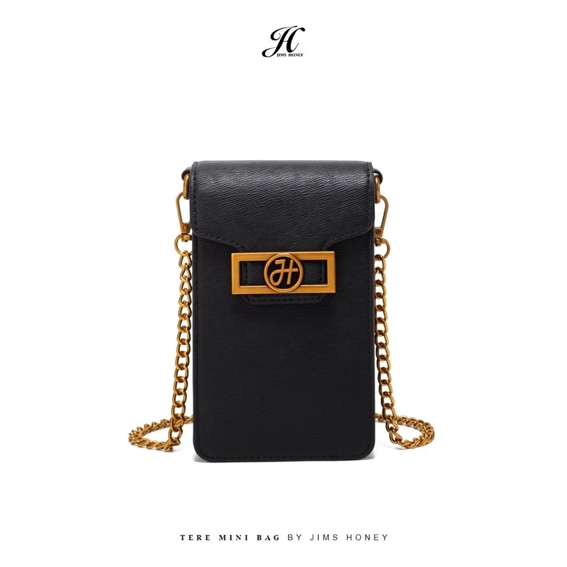 Product image JIMSHONEY SUKABUMI - Tere Mini Bag - Tas Selempang MIini Wanita JH 1102 BLACK