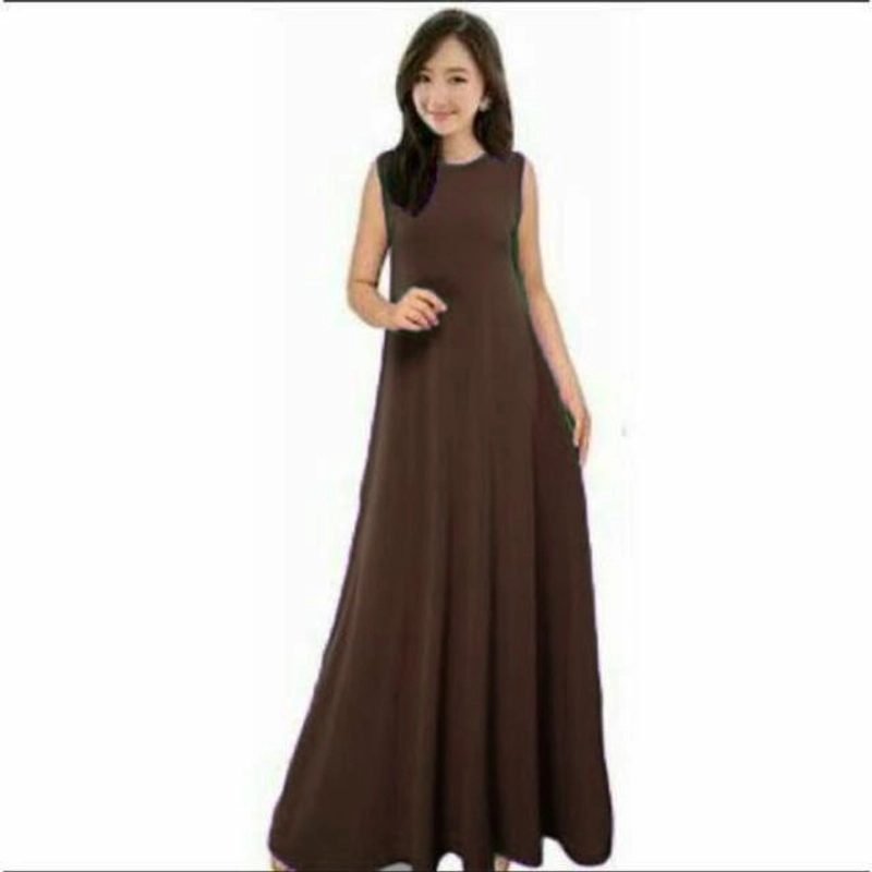 Product image MEQA DAILY - Gamis yukensi ( Kutung ) XL XXL XXXL XL Coklat Tua