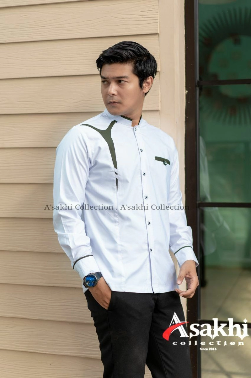 Product image Koko asakhi collection - KOKO LENGAN PANJANG- VARIAN TERBARU M PUTIH