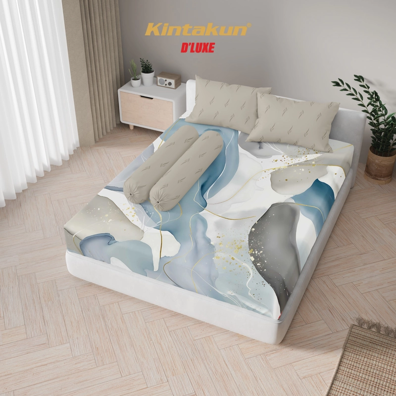 Product image Kintakun - Kintakun Digital Printing 3D Sprei 120/160/180 Lembut Nyaman T25 Double Karet - Multivariant 120 x 200 Clare