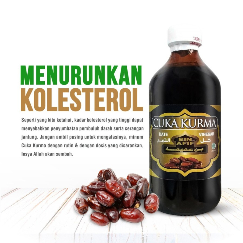 NABAWI HERBAL - Cuka Kurma Minuman Herbal Bin Afif 310ml 310 ml Cuka