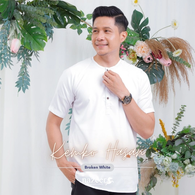 Product image Modesee - Kemko Pria Hasan M Broken White