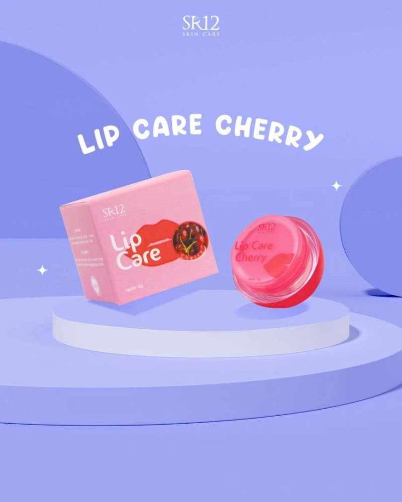 Product image SR12 Lip Treatment Package Lip Scrub Lip Care Lip Glow Serum Merawat Bibir Sehat Lip Care Cherry Lip Care Cherry