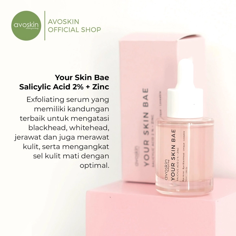 Product image AVOSKIN OFFICIAL - YSB Serum Salicylic Acid 2% + Zinc 30 ml Serum