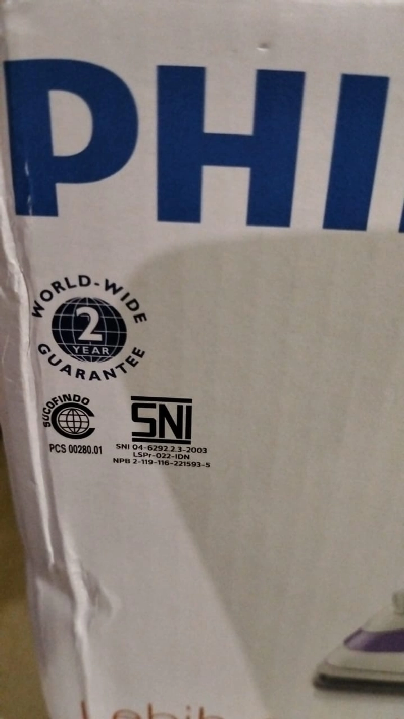 Product image Rizki Electronics - SETRIKA PHILIPS GC 1418/ SETRIKA UAP PHILIPS setrika uap ungu