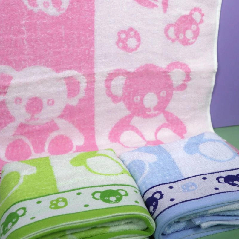 Product image Chalmer - Handuk Bayi Chalmer 50 x 100 cm Motif 100 Persen Katun 50x100 cm Koala Blue